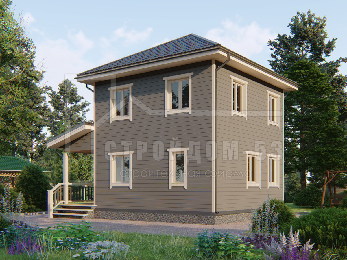 Проект дома для строительства от компании СтройДом-53